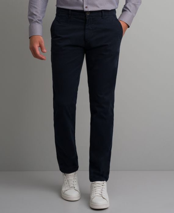 Mexx Navy Blue Cotton Pants