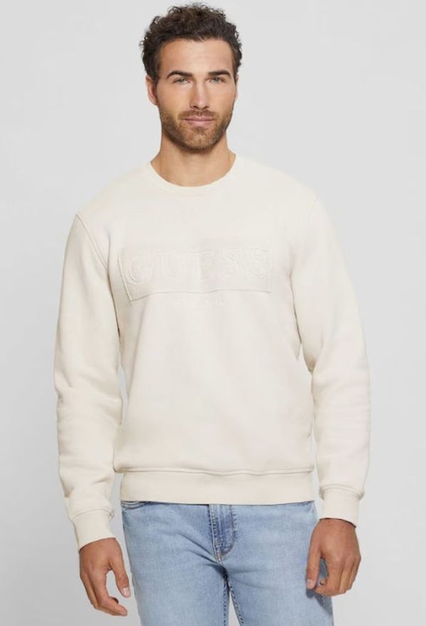 Guess Men's Sweatshirt Beige