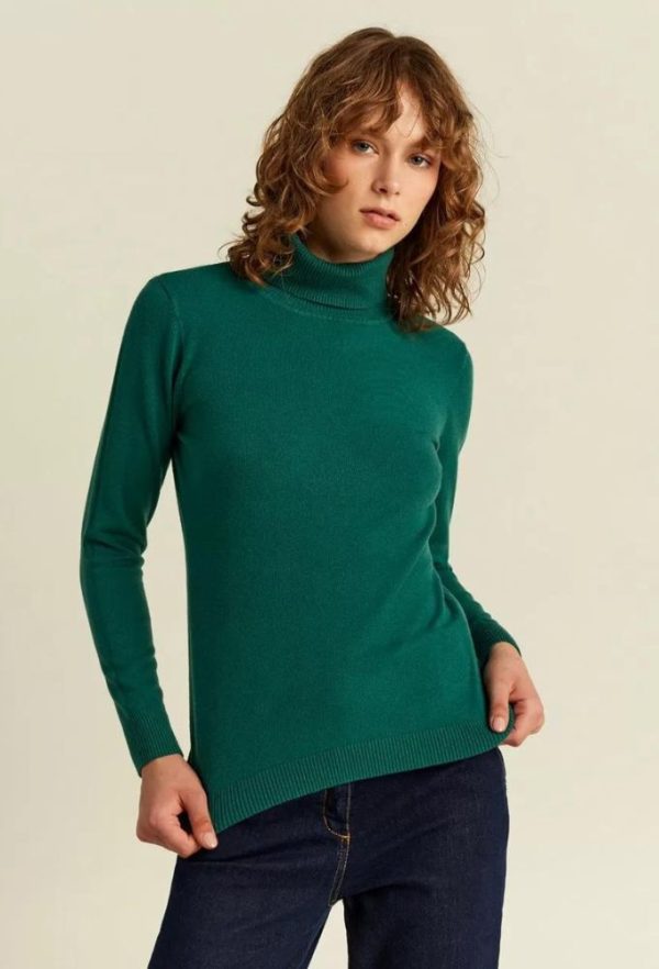 Forel Women's Long Sleeve Sweater Green
