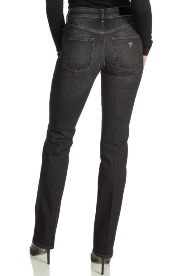 Guess Women's Straight Denim Pant Black - Image 2