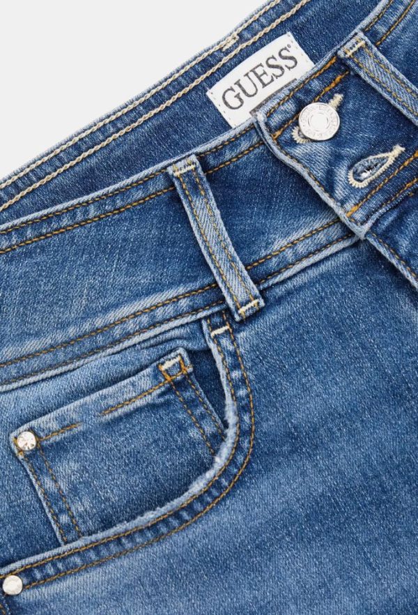 Guess Women's Shape Up Skinny Denim Pant Blue - Image 7
