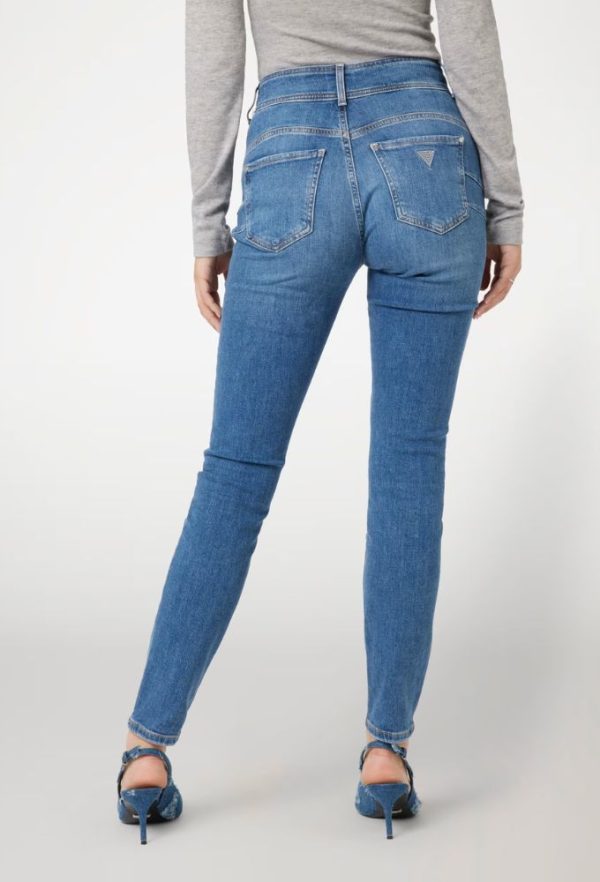 Guess Women's Shape Up Skinny Denim Pant Blue - Image 3