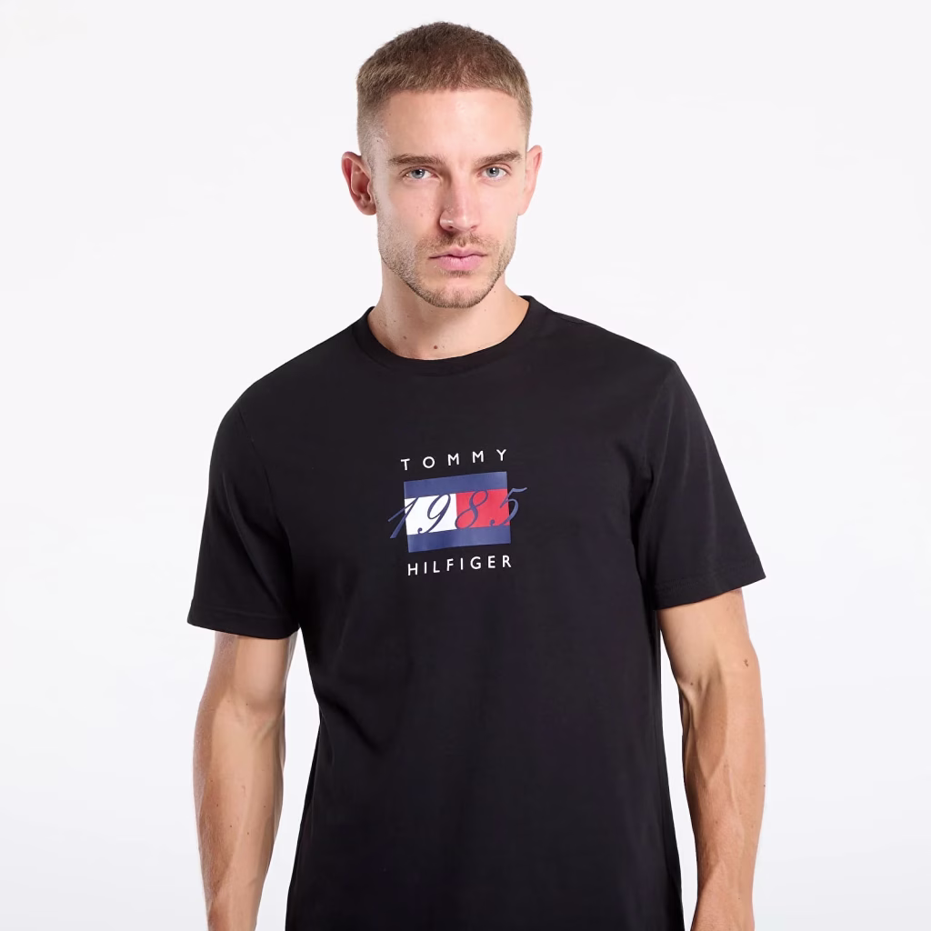 Tommy Hilfiger Μαύρο T-Shirt