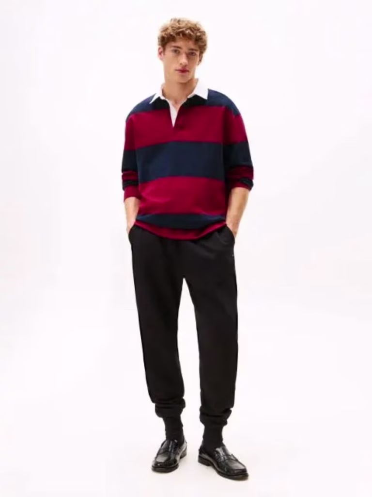 Tommy Hilfiger Μαύρο Παντελόνι Φόρμα