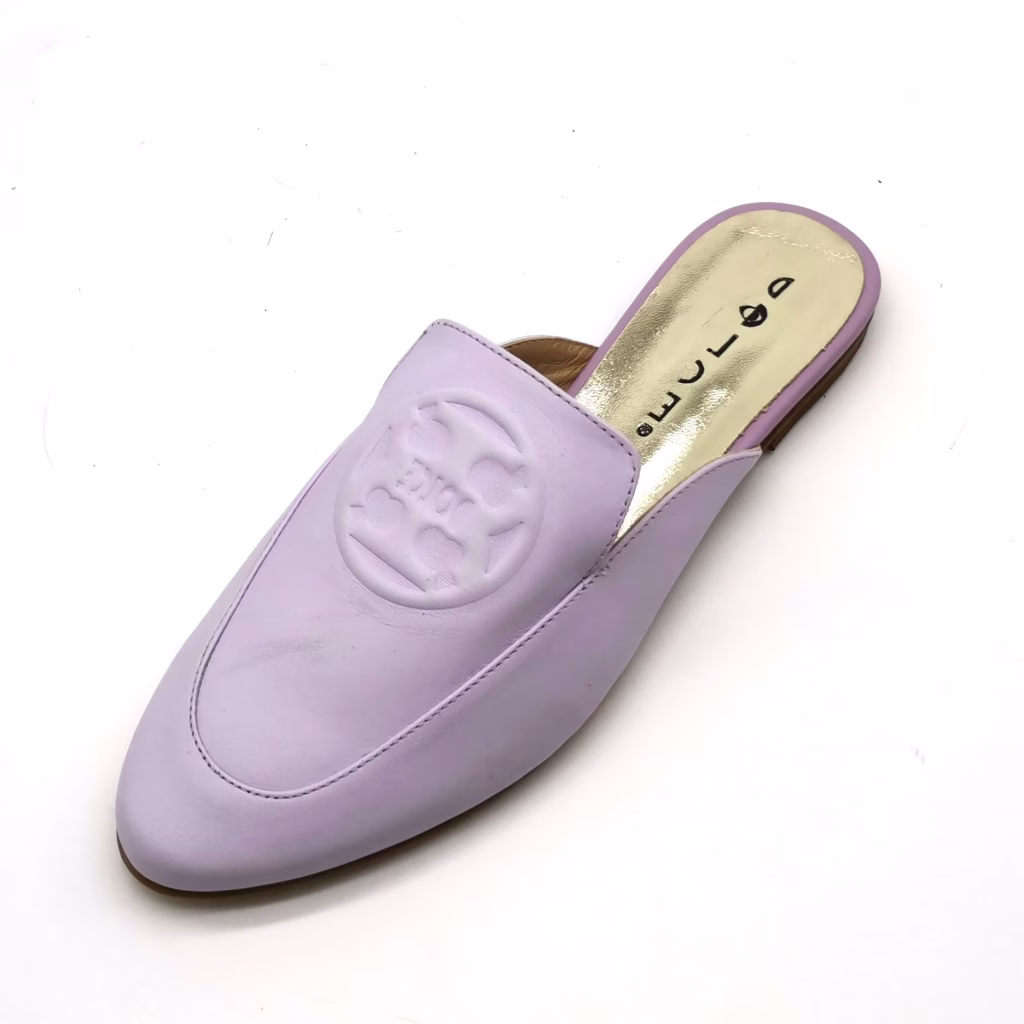 Dolce Λιλά Δερμάτινα Mules