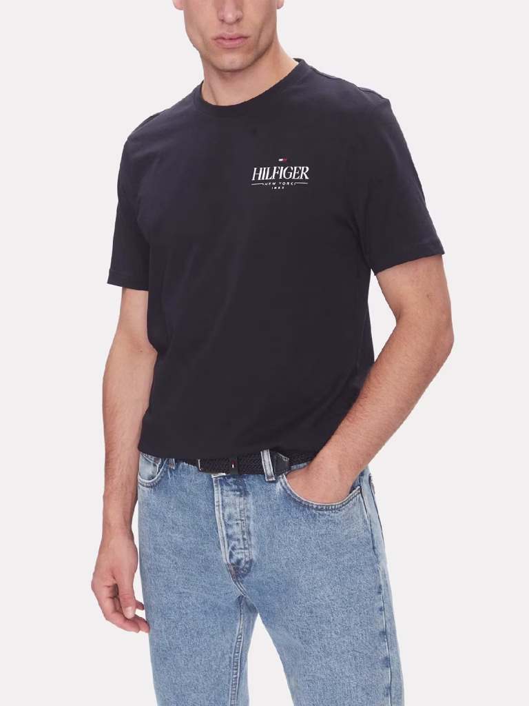 Tommy Hilfiger Μπλέ Σκούρο T-Shirt