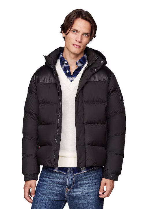 Tommy Hilfiger Ανδρικό Μπουφάν Puffer Μαύρο