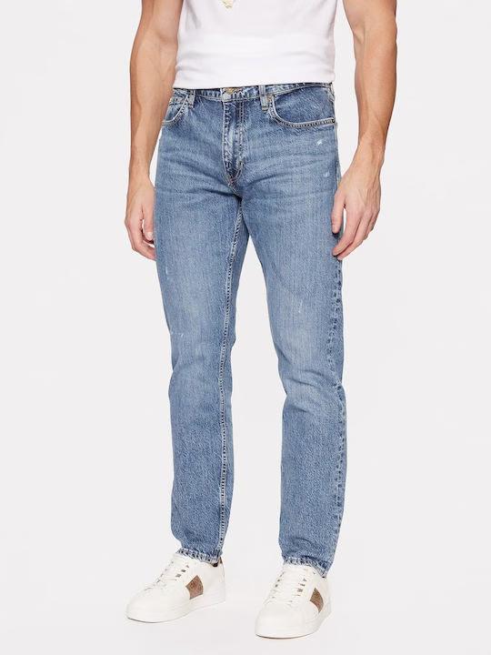 Guess Ανδρικό Παντελόνι Τζιν με Slim Εφαρμογή Μπλέ
