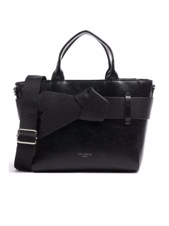 Ted Baker Μαύρη Τσάντα με διακοσμητικό Φιόγκο