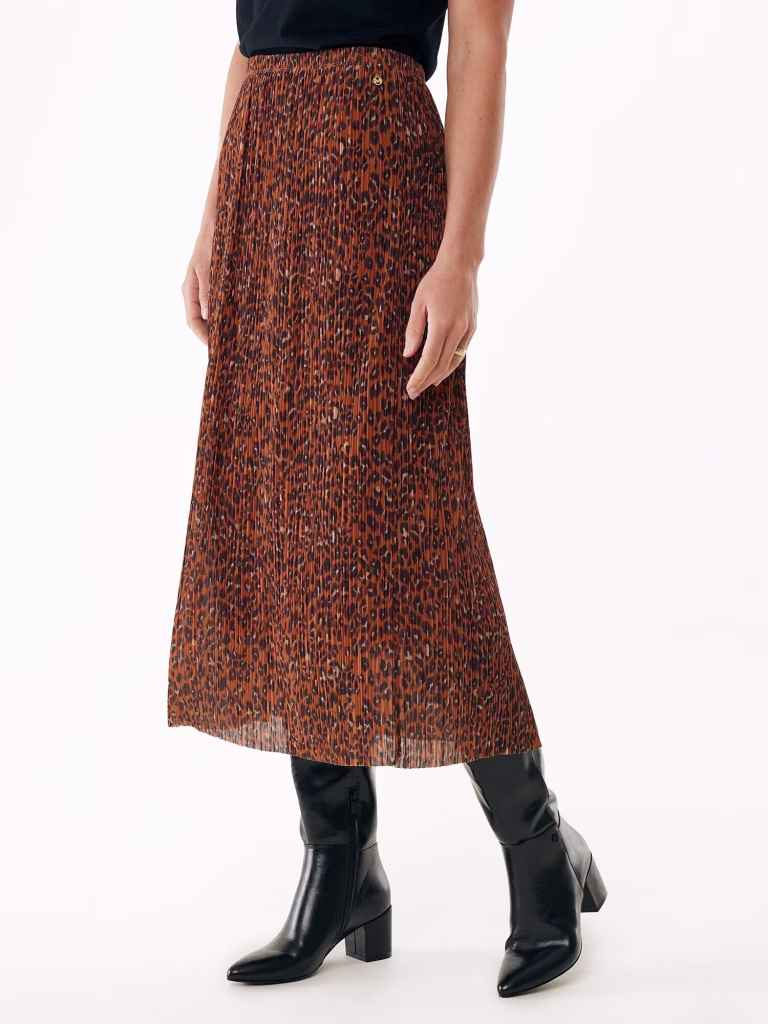 Mexx Γυναικεία Midi Φούστα Leopar