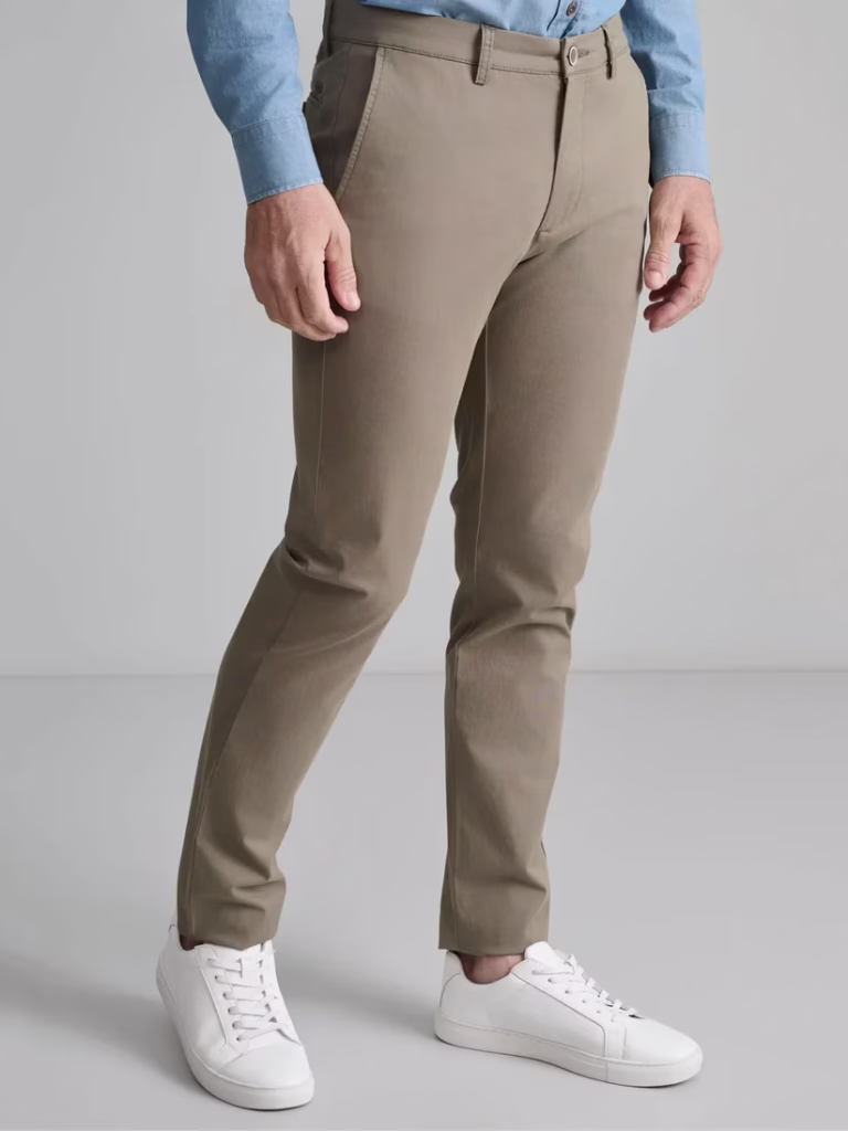 Navy & Green Σκούρο Μπεζ Παντελόνι Chinos