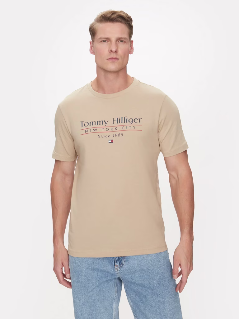 Tommy Hilfiger Μπέζ T-Shirt