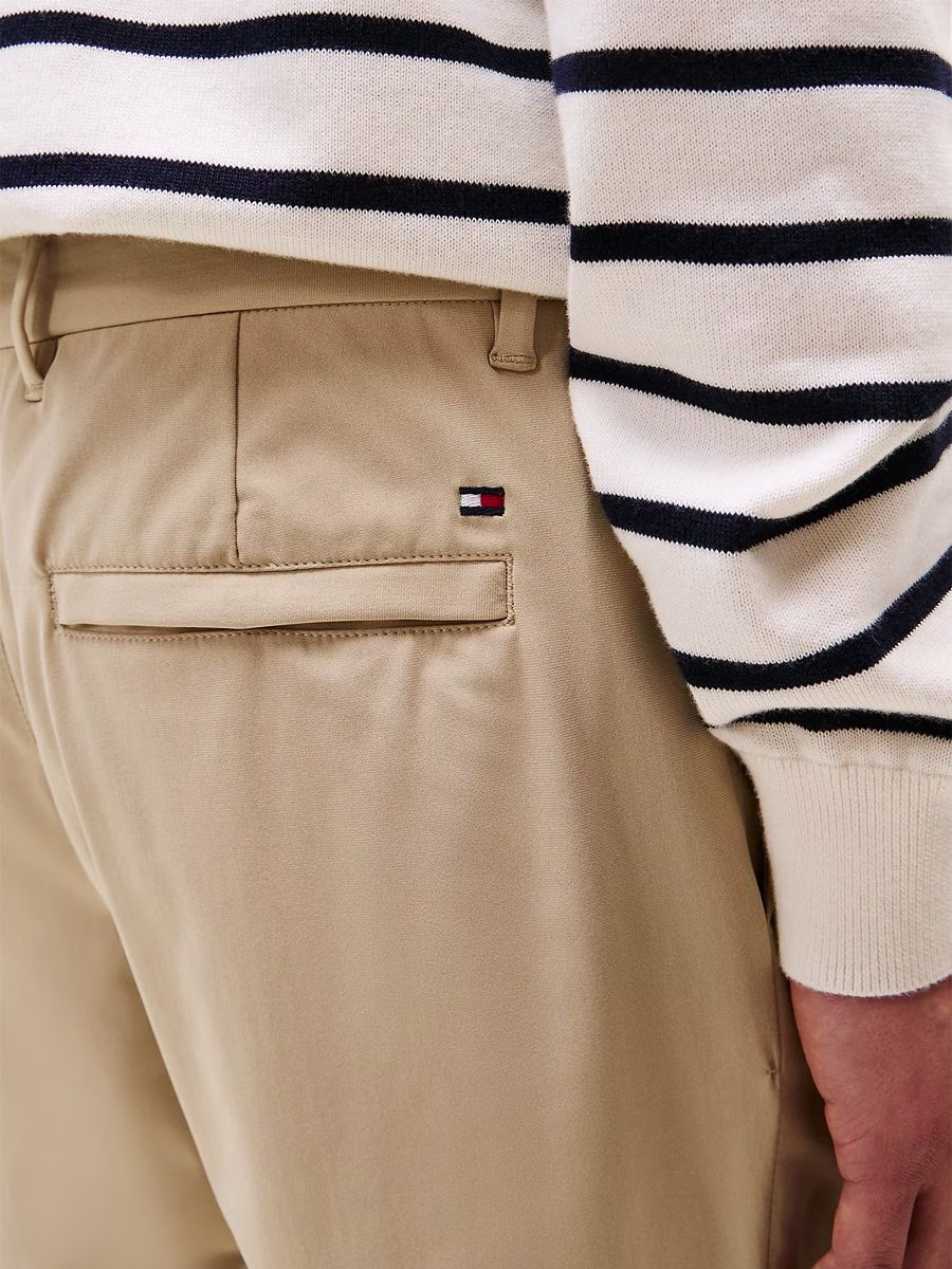 Tommy Hilfiger Μπέζ Παντελόνι Κανονική Γραμμή - Image 3
