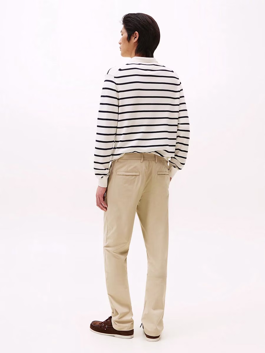 Tommy Hilfiger Μπέζ Παντελόνι Κανονική Γραμμή - Image 4