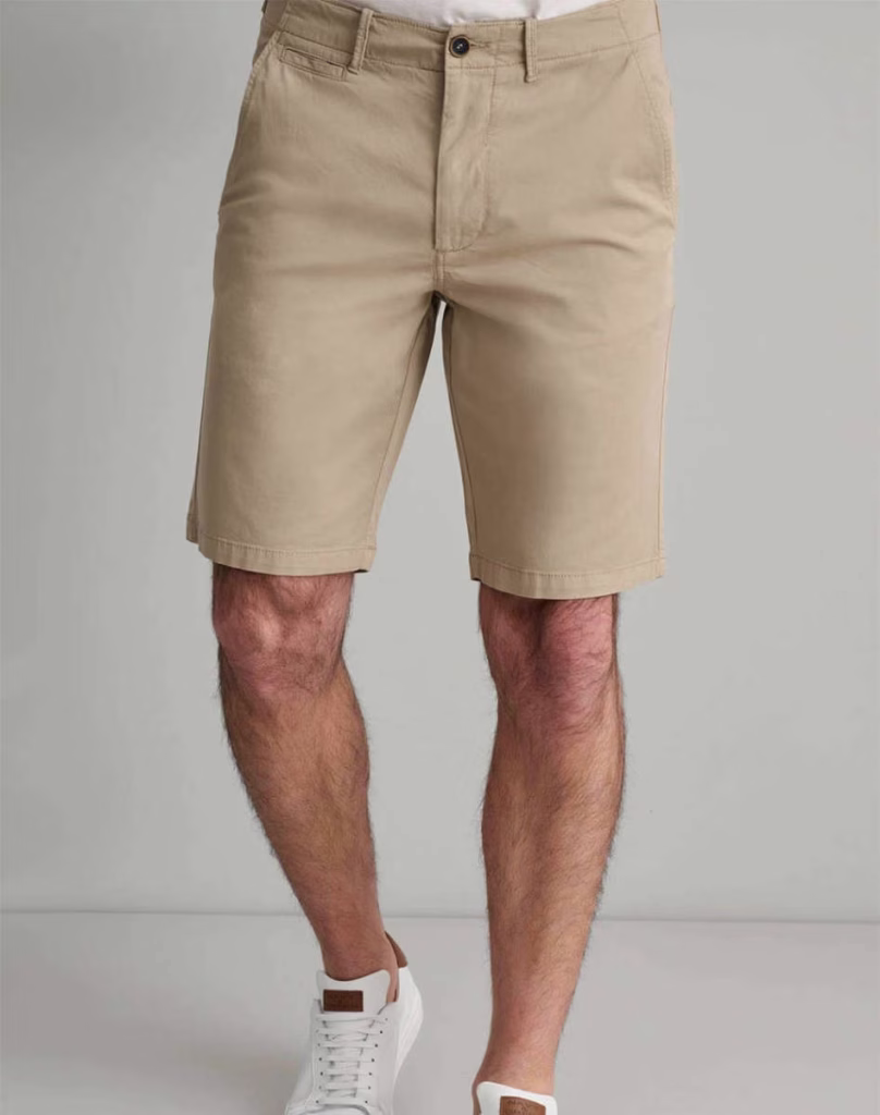 Navy & Green Βερμούδα Chino Σκούρο Μπεζ