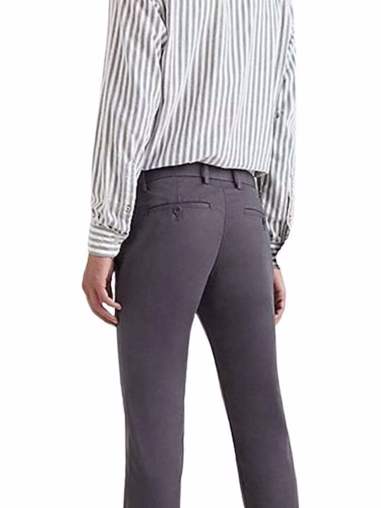 Tommy Hilfiger Core Bleecker 1985 Ανδρικό Παντελόνι Ελαστικό Γκρι - Image 4