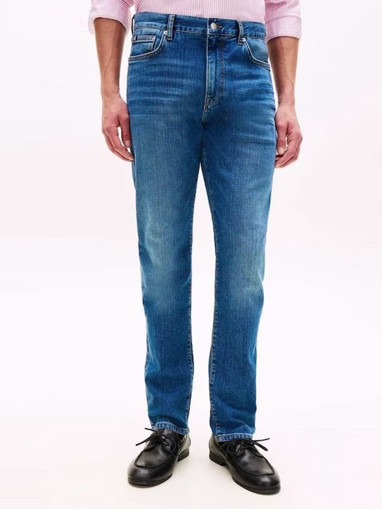Tommy Hilfiger Denton Παντελόνι σε Slim Εφαρμογή Cobalt Blue