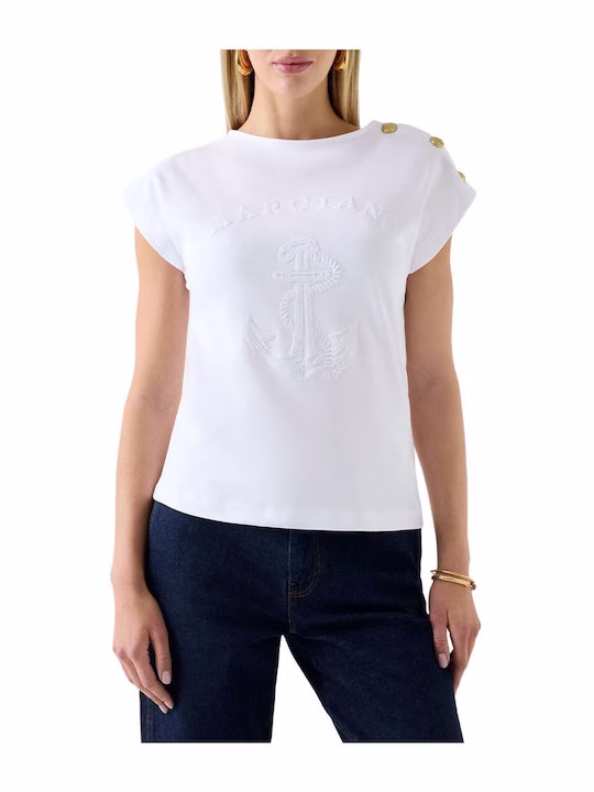 Marciano by Guess Γυναικείο T-shirt Λευκη
