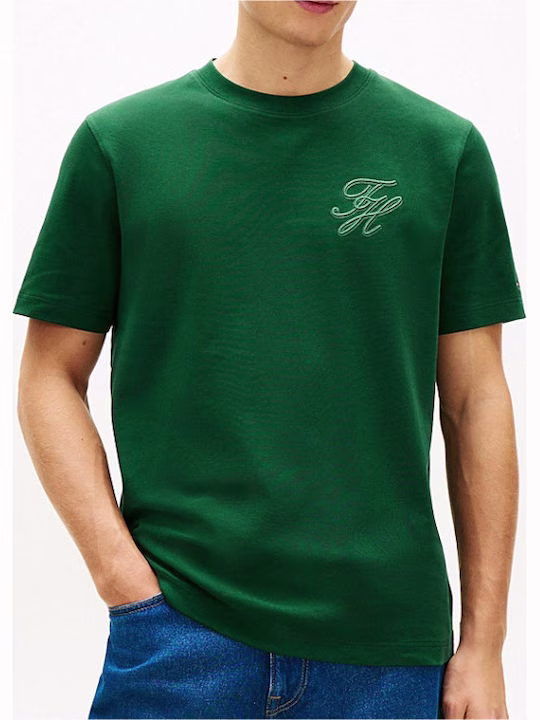 Tommy Hilfiger ΑνδρικόT-shirt Κυπαρισί
