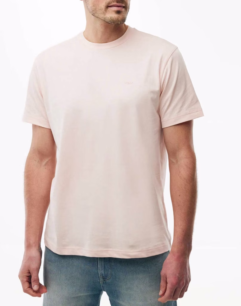MEXX Ανδρικό T-shirt Light Pink Regular Fit