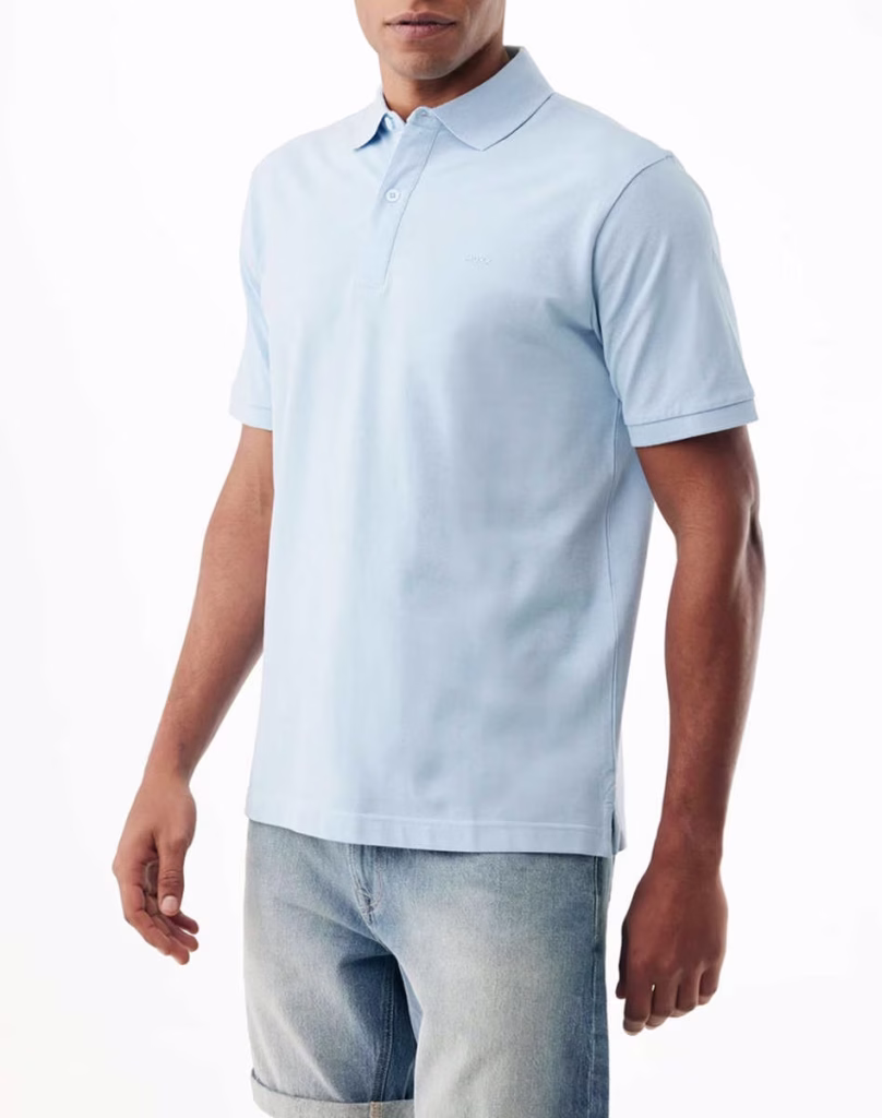 MEXX Ανδρικό polo σε Χρώμα Γαλάζιο
