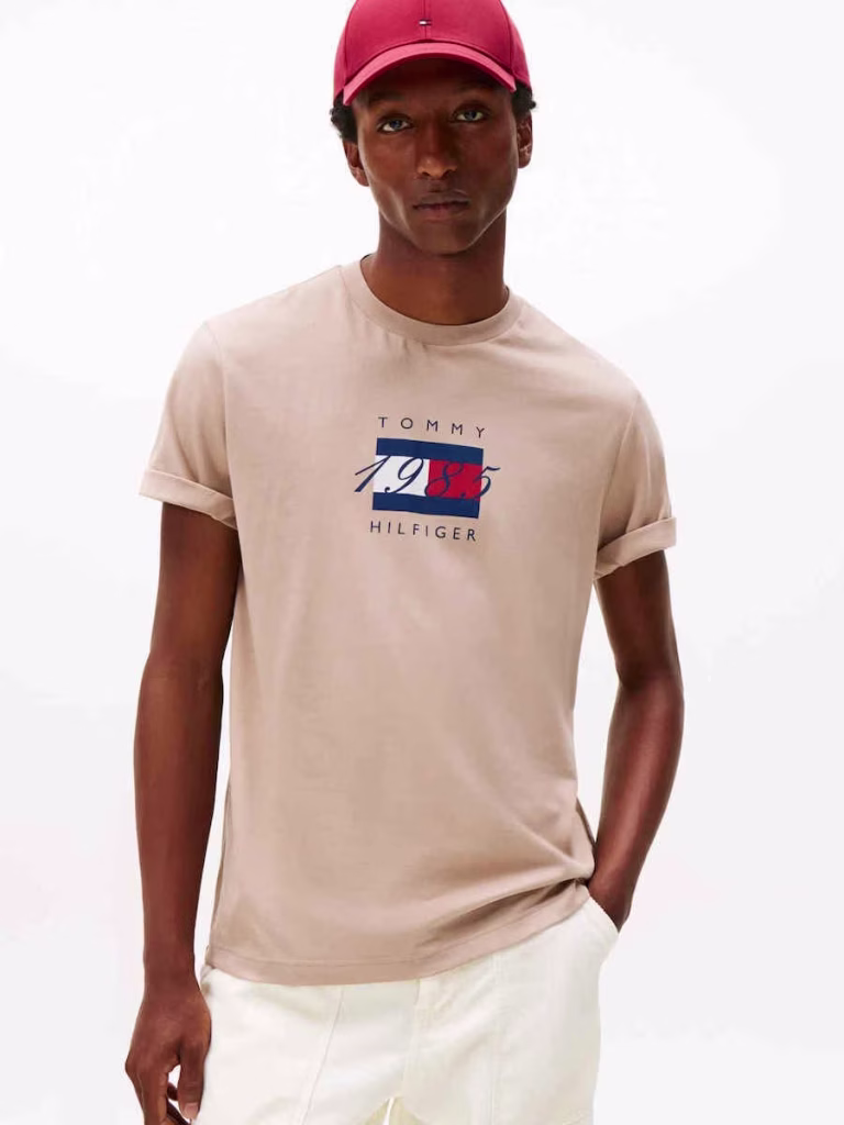 Tommy Hilfiger Μπέζ T-Shirt