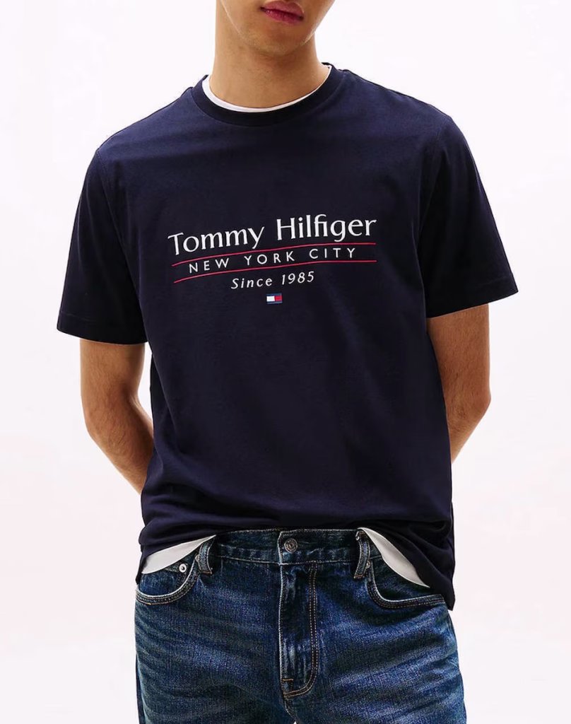 Tommy Hilfiger Μπλε Σκούρο T-shirt