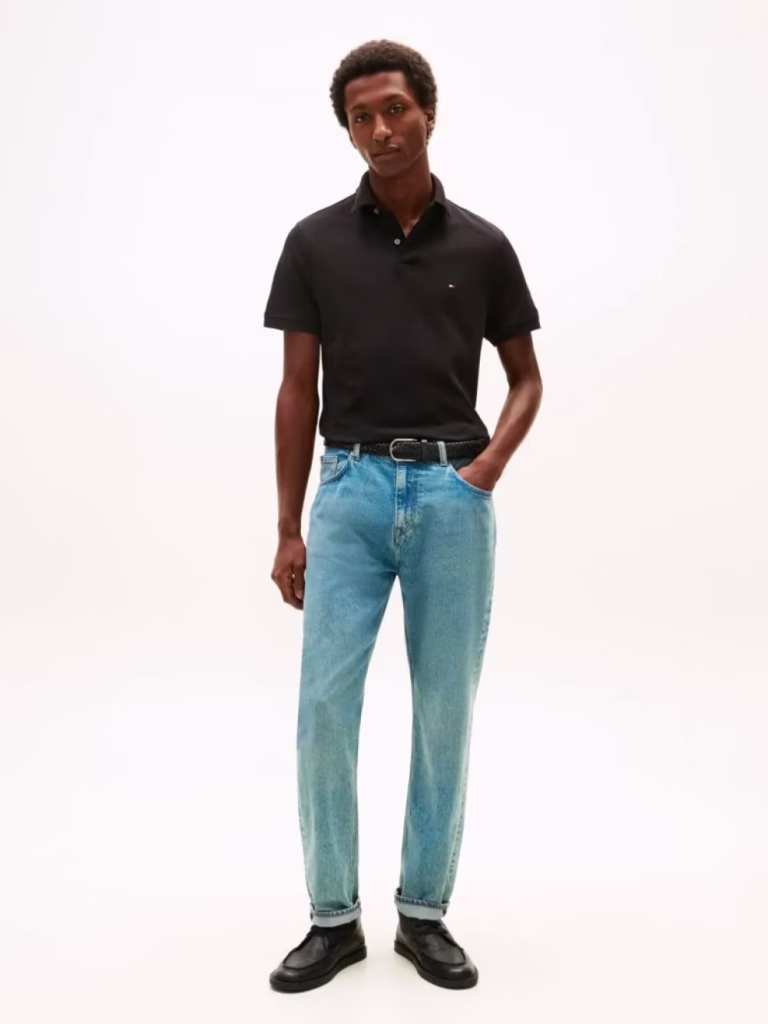 Tommy Hilfiger1985 REGULAR POLO Aνδρική Μαύρη Μπλούζα