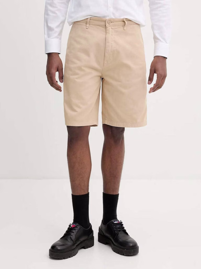 Guess Ανδρική Chino Μπεζ Βερμούδα