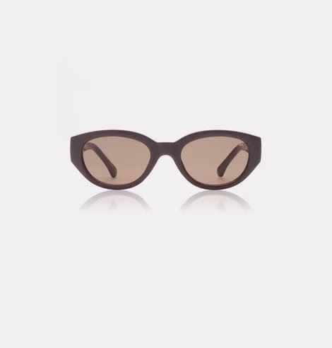 A.KJAERBEDE Δανέζικο Design Καφέ Σοκολατί Γυαλιά Ηλίου - Image 3