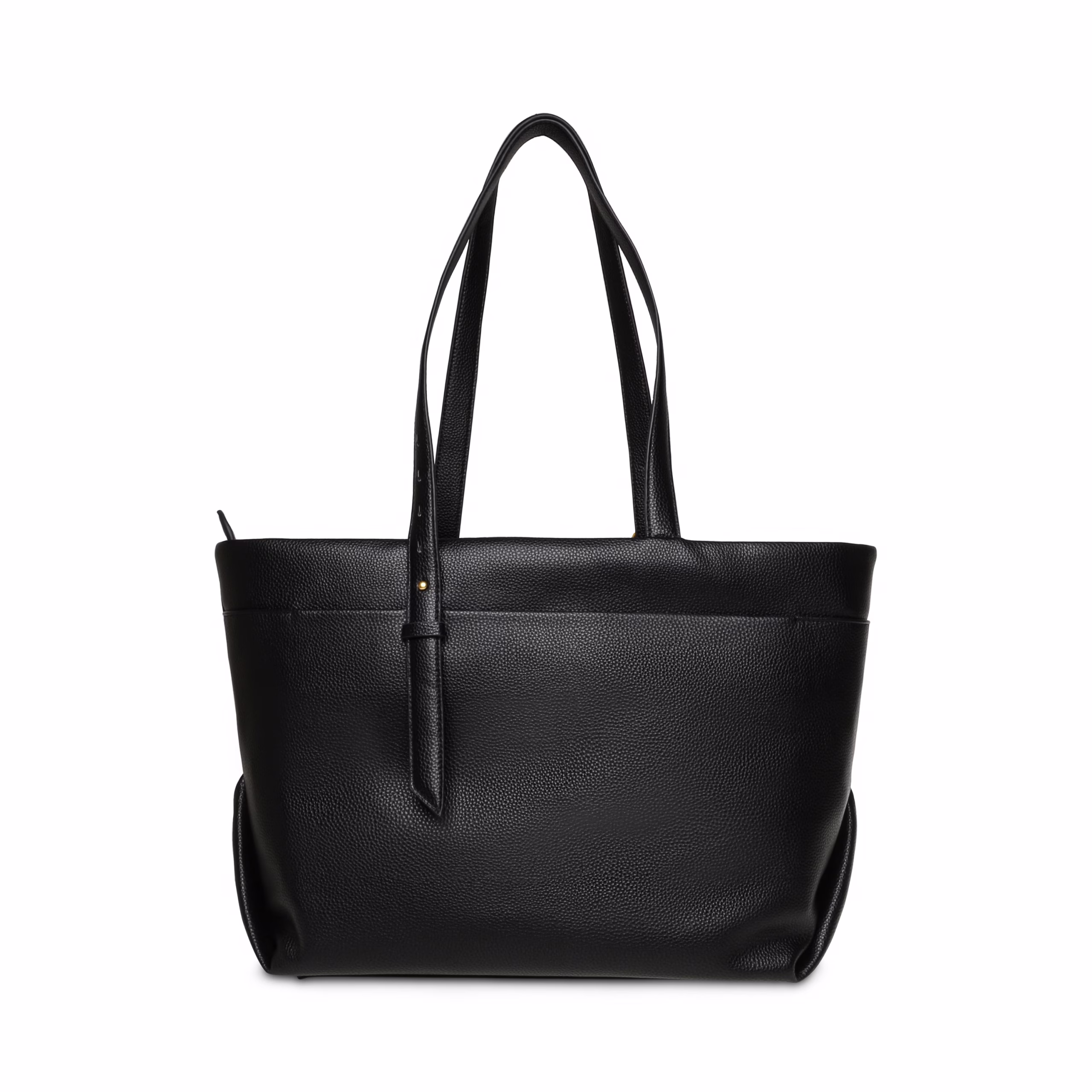 Steve Madden Γυναικεία Μαύρη Ώμου με φερμουάρ - Image 4