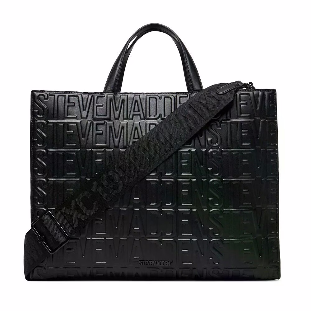 Steve Madden Γυναικεία Μαύρη Ανάγλυφη Τσάντα - Image 3